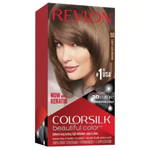 Revlon Hair Color Colorsilk 50 Light Ash Brown